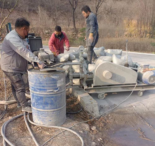 米脂路面下沉注浆